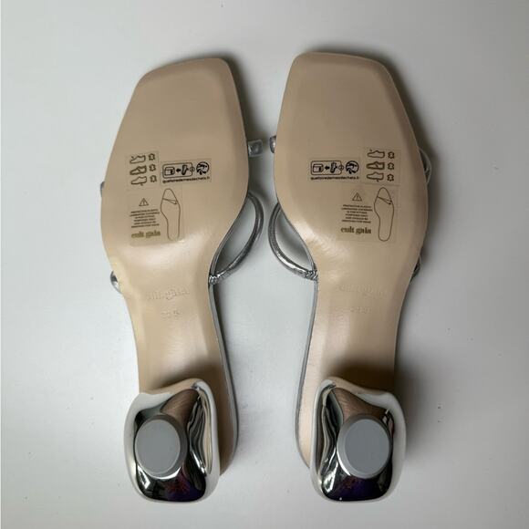 Cult Gaia Leora Leather Mules 39.5 - Picture 7 of 12